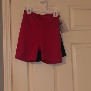 NWT Bally 2-pack biker/workout shorts size small